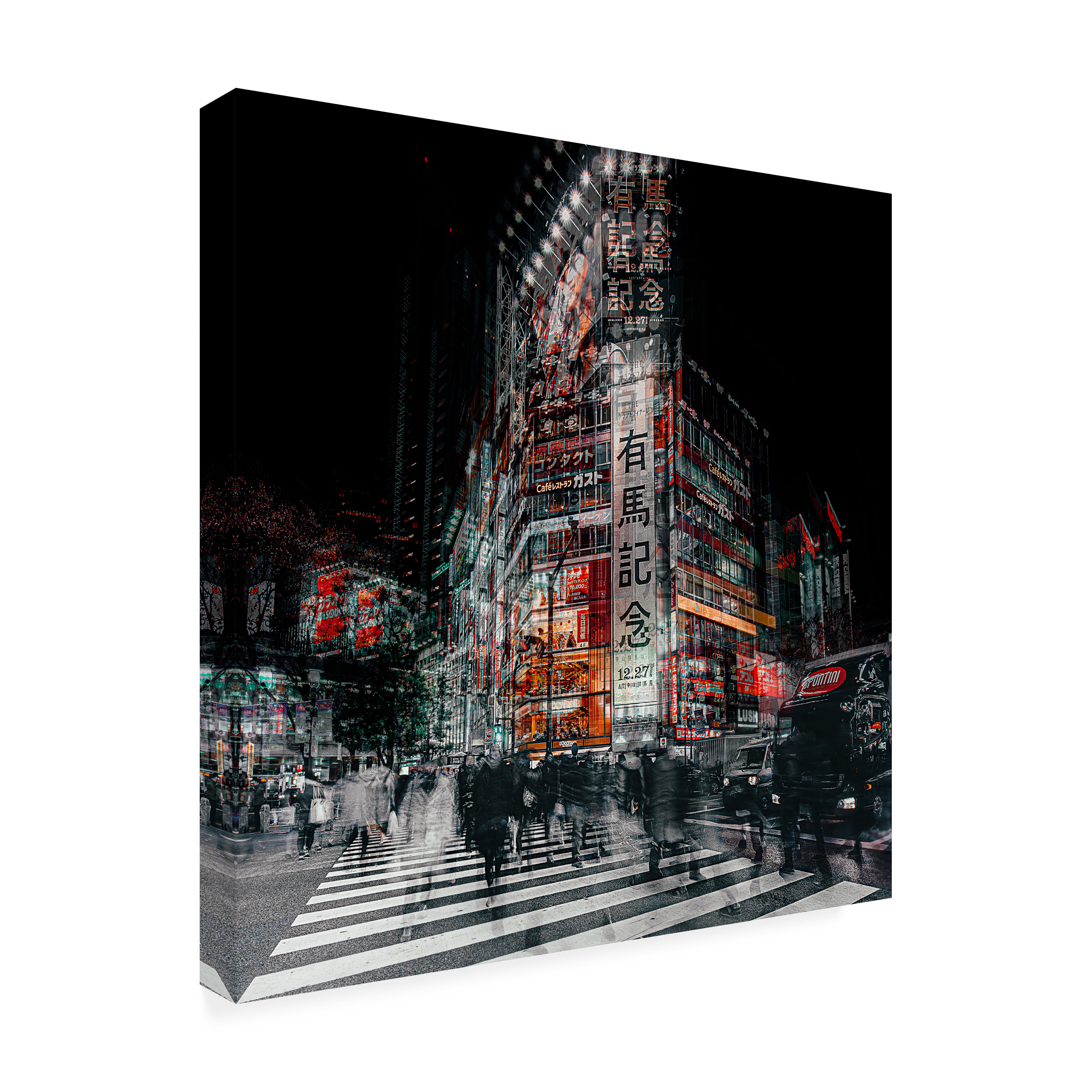 Carmine Chiriaco 'Colors Of Tokyo' Canvas Art