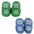 thumbnail image 3 of Hudson Baby Infant Boy Cozy Fleece Booties, Boy Dino, 0-6 Months, 3 of 5