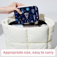 thumbnail image 6 of Hanukkah Velvet Portable Jewelry Organizer with Removable Compartment - Necklace Holder and Gift Box, 6 of 7
