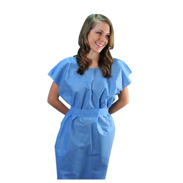 Batas desechables para exámenes médicos, 50 unidades, XL