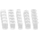 thumbnail image 2 of pstuiky 20 marcapáginas transparentes de flores secas, marcapáginas de flores secas para hacer tú mismo, marcapáginas caseros, bonitos marcapáginas de flores, pegatinas para cristalería, 2 of 3