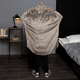 thumbnail image 3 of Sudadera cobija oversize con capucha unitalla y unisex color café Claro, 3 of 6