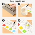 thumbnail image 5 of Pocket Watercolor Painting Book  Travel Pocket Watercolor Kit  Watercolor Paint Bookmark  Improve Creativity and Concentration  for Artist  Beginning  Students Painters, 5 of 5