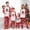 A-Red, variant on Family Christmas Matching Pajamas Set Merry Xmas Jammies Suits Parent-Child Clothing Long Sleeve Crewneck Blouses and Plaid Pjs Long Pants Home Sleepwear