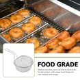 thumbnail image 3 of ELAYARD Ramen Noodle Strainer Basket Pot Silver for Cooking Kitchen Tool 1Set, 3 of 5