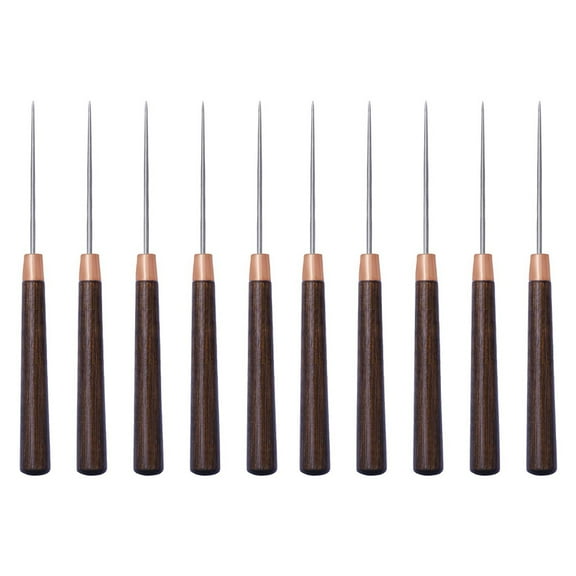 NIYANGLE Leather Awl Tool Sewing Awl Multi 10Pcs