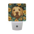 thumbnail image 6 of Yayeee LED Plug in Night Light for The Home with Auto Dusk to Dawn Light Sensors, 2 Pack, Flowers and Dog, 6 of 6
