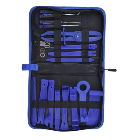 

Auto Pry Tools Kit 21Pcs Wide Application Car Trim Tool Set Durable Nylon For Maintenance Blue