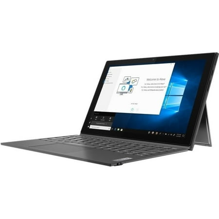 Lenovo IdeaPad Duet 3 10IGL5 82AT - Tablet - with detachable keyboard - Intel Celeron N4020 / 1.1 GHz - Win 11 Home in S mode - UHD Graphics 600 - 4 GB RAM - 128 GB eMMC - 10.3" IPS touchscreen 1920 x 1200 - Wi-Fi 5 - graphite gray - kbd: English