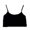 Black, variant on Tank Tops For Women Solid Tank Tops Strap Slim Fitness Sleeveless Vest Crop Tops Tank Softness White Top