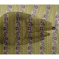 thumbnail image 4 of oneOone Viscose Chiffon Fabric Leaves & Floral Block Printed Craft Fabric BTY 42 Inch Wide, 4 of 5