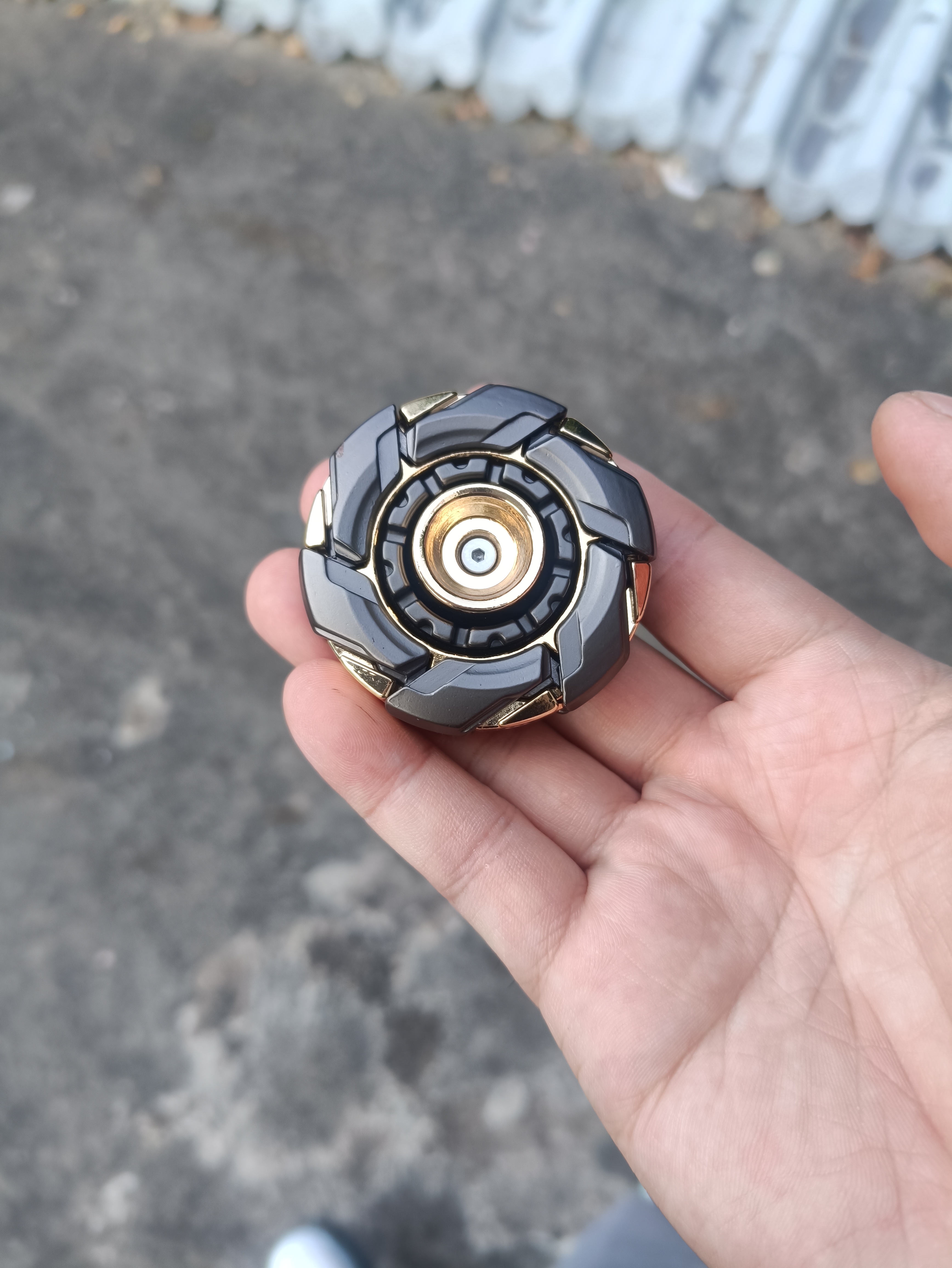 EDC Fidget Sliders Open Armor Spinning TopFidget Toys Stress Relief For Adults Magnetic Meta