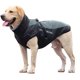thumbnail image 1 of Abrigo de invierno para perros, chaqueta reflectante impermeable y cálida, chaleco de felpa suave para cachorros, ropa ajustable para perros pequeños, medianos y grandes (XL, gris)., 1 of 5