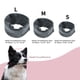 thumbnail image 2 of Cinturón ajustable para perros Unique Bargains con cintas mágicas, capucha calmante para perros para la ansiedad, mantiene caliente, color gris, 2 of 7