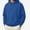 Dark Blue, variant on HOMADLES Men's Fleece Lined Hoodies for Men Winter Warm Solid Color Pullover Hoodie Long Sleeve Hooded Sweatshirt Dark Blue Size S