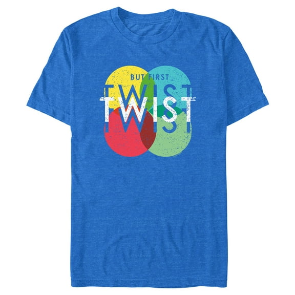 Men's Twister But First Twist Graphic T-Shirt