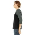 thumbnail image 3 of Canvas Mens 3/4 Sleeve Baseball T-Shirt, 3 of 4