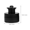 thumbnail image 5 of OULII Black Pe Sealing Bottle Cap Pullup Design Leakproof for Outdoor and Office 20Pcs, 5 of 7