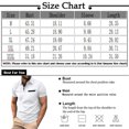 thumbnail image 3 of Huresd Mens Polo Shirts Short Sleeve Regular Fit Fashion Designed Shirt Dark Gray L, 3 of 5