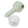 thumbnail image 3 of Food Chopper, Stainless Steel Blade Garlic Chopper Compact Size  For Restaurant For Kitchen, 3 of 8