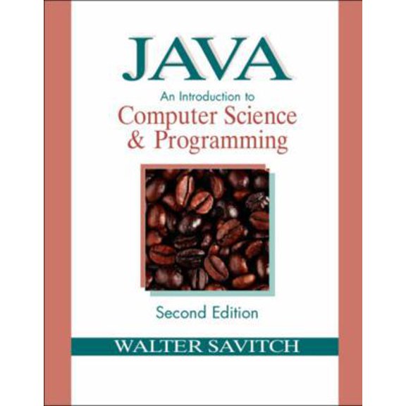 Pre-Owned Java: An Introduction to Computer Science & Programming (2nd Edition) (Paperback) 0130316970 9780130316974