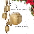 thumbnail image 4 of Rustic   Cowbells Garland - Farmhouse Christmas Bell Decor with Jute Rope -   Bells for Holiday, Porch, Wall & Outdoor Decoration, 4 of 6