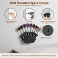 thumbnail image 5 of Threns Wooden Dart Holder for Wall Mount, Holds 9 Fully Assembled Steel or Soft Tip Darts, Heavy Duty Arrows Holders for Dartboard Game Room Bar, 5 of 11