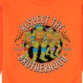 thumbnail image 3 of Teenage Mutant Ninja Turtles - Respect The Brotherhood - Men's Crew Neck Fleece Pullover, 3 of 6
