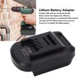 thumbnail image 4 of Convertidor de adaptador de batería contactos metálicos seguros sin sacudidas Adaptador de batería de litio de 18 V ABS fuerte para herramienta eléctrica ANGGREK Otros, 4 of 8