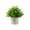 C, variant on POLISE Spaces Artificial Green Leaf Plant in Matte Pot Faux Bonsai for Desk, Shelf or Bathroom, Low-Maintenance Home & Office Decor, Realistic Fake Plant Gift
