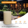 thumbnail image 2 of 32000 BTU, 20 Inch Round Outdoor Gas Fire Pit, Magnesium Oxide Cultured Stone Surface Finished,, More Suitable for Outdoor Garden, 2 of 7