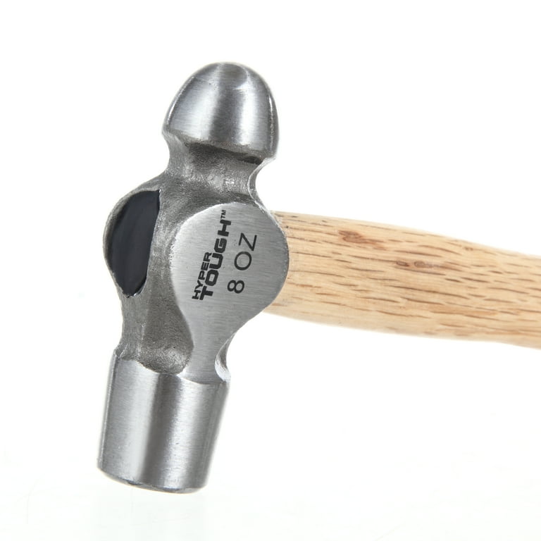 Hyper Tough 8 Ounce Ball Peen Wood Handle Hammer TH20203Z