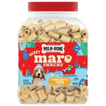 Milk-Bone 40 Ounce MaroSnacks Peanut Butter Seasonal Dog Treat