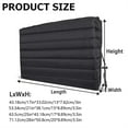 thumbnail image 3 of Xloro Window Ac Cover Ac Covers for Outside Window Unit Window Air Conditioner Cover Double Insulation with Elastic Strap Adjustable Inside Window AC Cover (1Pc 17"x13"x3"), 3 of 8