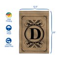 thumbnail image 3 of Anley Classic Monogram Letter D Garden Flag, Double Sided Family Last Name Initial Yard Flags - Personalized Welcome Home Decor - Weather Proof & Double Stitched - 18 x 12.5 Inch, 3 of 5