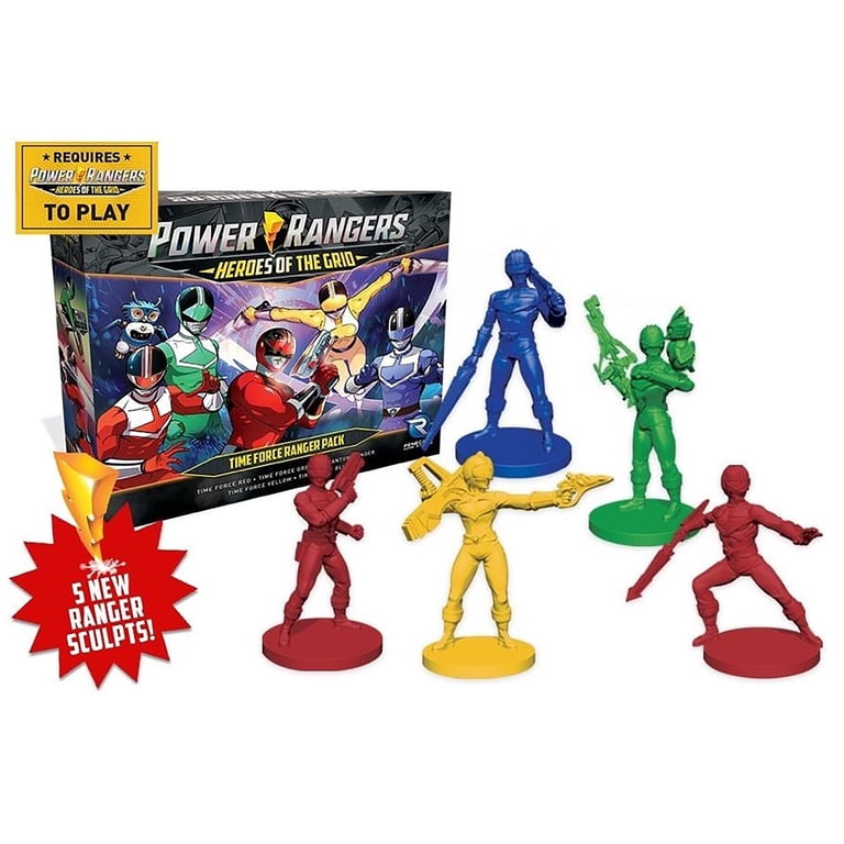 Power Rangers: Heroes Of The Grid - Rangers United Expansion Board Game For 2-5 Players