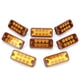 thumbnail image 3 of Lámpara lateral, 8 piezas 24 V Camión lateral Lámpara lateral LED Luz de posición lateral Respuesta rápida, 3 of 10