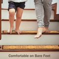 thumbnail image 3 of Non Slip Carpet Stair Treads for Wooden Steps Indoor, 4 Pack Stair Runners Covers Staircase Step Rugs Stair Mats for Kids Elders and Dog, 3 of 6
