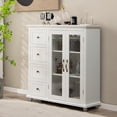 thumbnail image 3 of Giantex Buffet, Armoire de Rangement de Cuisine avec Rangement pour Salle à Manger, Console de Placard, 3 of 9