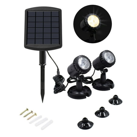 

Lomubue Underwater Light Low Consumption High Brightness Weather-resistant Easy Installation Luminous IP65 Waterproof Energy-saving Backyard Night Super Bright LED Lamp for Garden