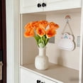 thumbnail image 6 of Artificial Lisianthus,14.96 inch Fake Flowers,7 Pcs Elegant Floral Decor,Ideal for Home Dining Tables,Wedding Table Settings And Indoor Floral Arrangements, 6 of 7