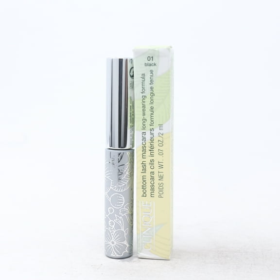Clinique Bottom Lash Mascara 01 Black 0.07oz/2ml New With Box