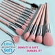 thumbnail image 3 of 16pcs Ultra Soft Labeled Pro Makeup Brushes Set With Foundations Powder Blush Concealer Blending Eyeshadow Contour Brush (16pcs ), 3 of 4