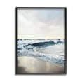 thumbnail image 2 of Stupell Industries Turbulent Shoreline Morning Sunrise Beach Coast Tide Waves, 16 x 20, Design by Natalie Carpentieri, 2 of 5