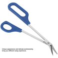 thumbnail image 2 of Craft Scissors, Stainless Steel Long Handle Small Scissors Multifunctional Bent Tip Tweezers Shears Professional, 2 of 5