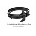 thumbnail image 5 of 2 Pzs Brazalete Xtellar De Cuentas Obsidiana Y Pulsera  color negro Hombre Hacha Diámetro 21 cm, 5 of 5