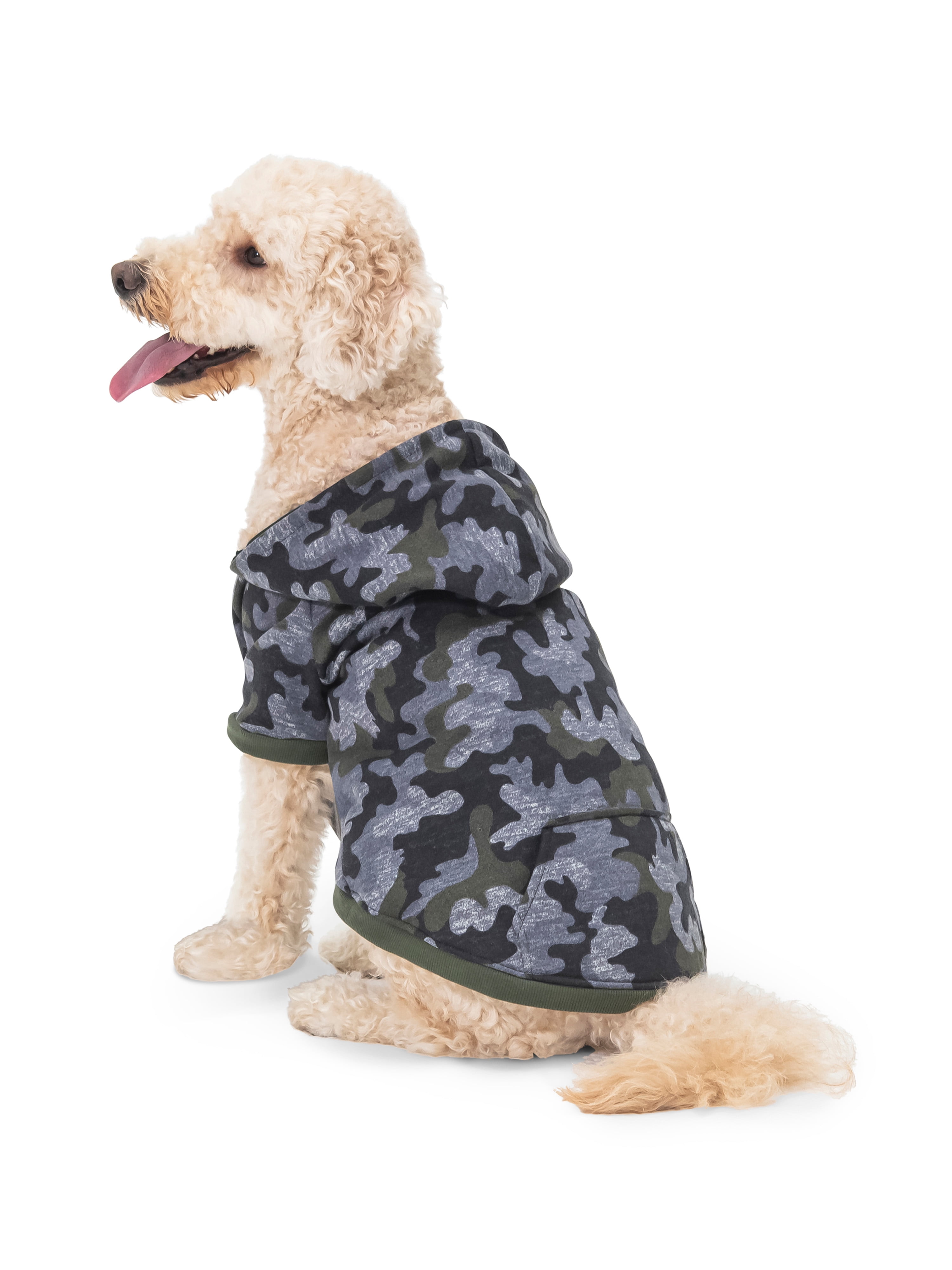 7th & Hudson Kangaroo Pocket Hoodie for Dogs and Cats, Size S-XL