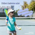 thumbnail image 2 of Juego de raquetas de tenis para niños que incluye 2 raquetas y 2 pelotas, color rosa, 2 of 5