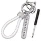 thumbnail image 1 of Charm para llave de coche y moto, charm de cuerda tejido a mano, 1 of 5