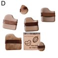thumbnail image 1 of Chocolate Biscuit Powder Puff Does Not Eat Powder Q Elastic Air Cushion Guo Mini Thumb Concealer Finger Chick Marshmallow Powder Puff, 1 of 8